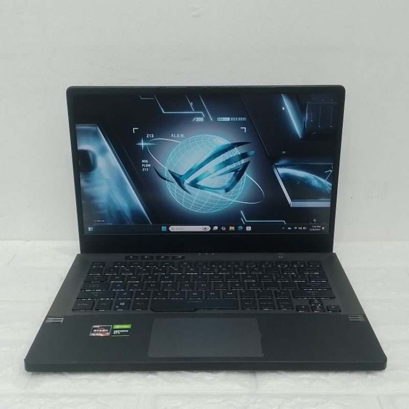 Laptop Asus ROG Zephyrus G14 GA401IH Amd Ryzen 7-4800HS RAM 16GB SSD 512GB VGA GTX 1650