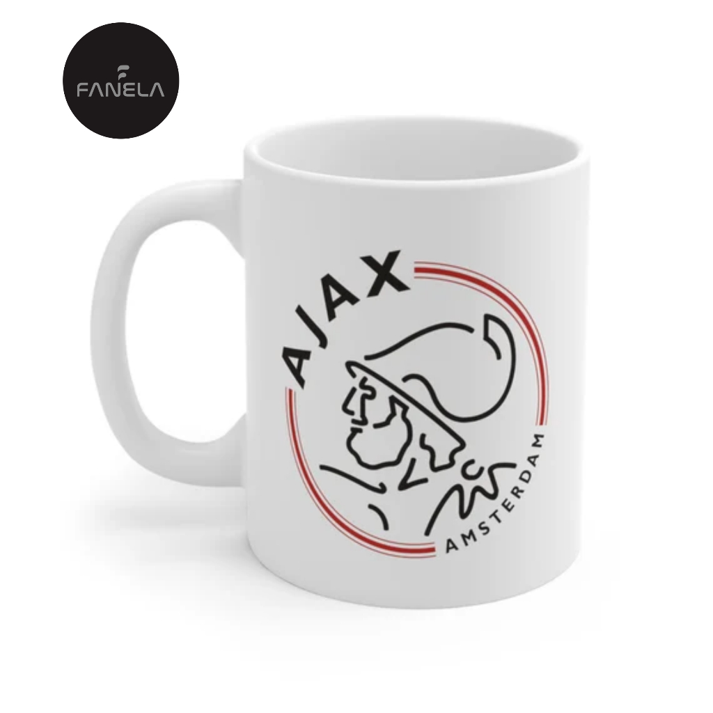 Mug Ajax Aamsterdam Gelas Ajax Aamsterdam Gelas Kopi Ajax Aamsterdam