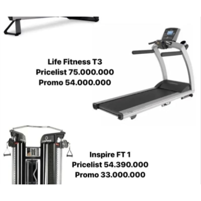 TREADMILL ELEKTRIK T3 Life fitness