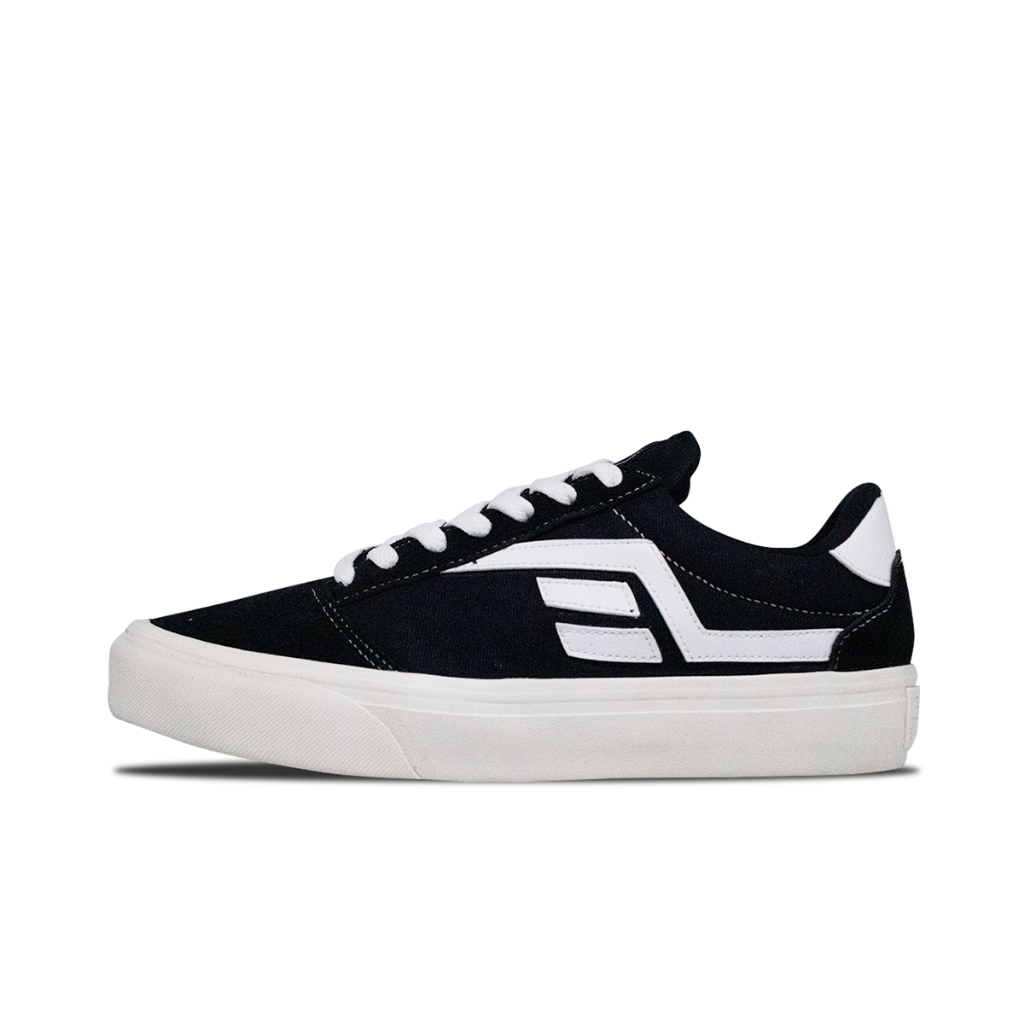 Sepatu Aether Black Vulcanized Skate Shoes