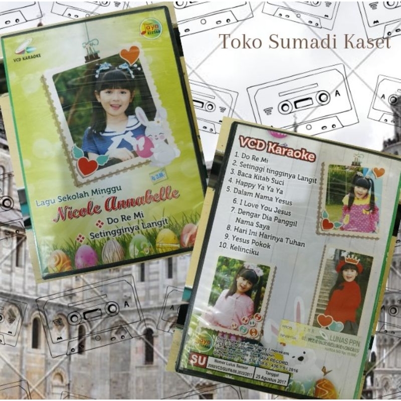 VCD lagu rohani anak Nicole Annabelle