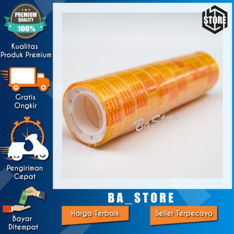 

1 SLOP ISI 12 PCS SELOTIP KADO M2000 ISOLASI 12MM