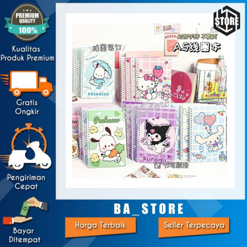 

SCREET BOOK /BUKU DIARY A5/BUKU TULIS CATATAN NOTEBOOK RING A5/NOTEBOOK JURNAL