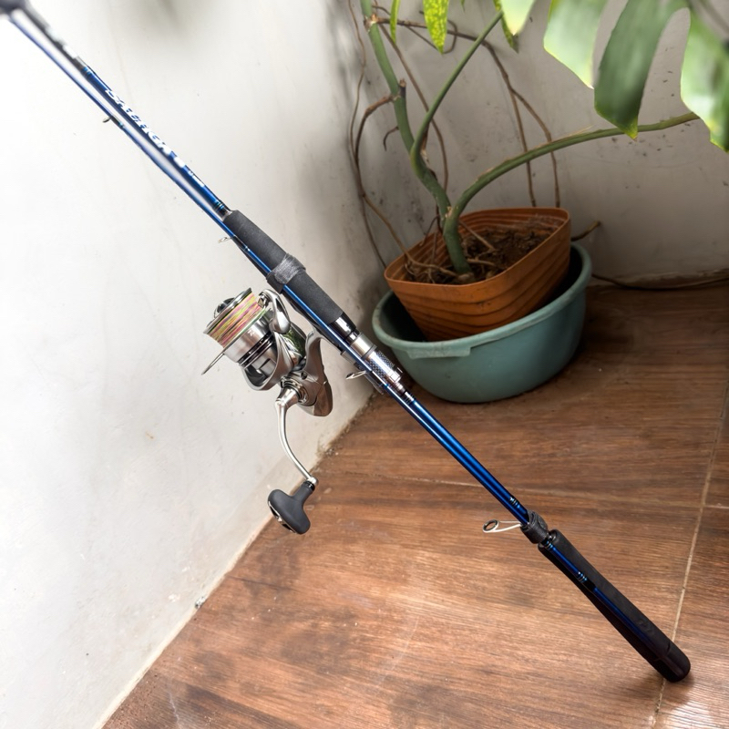 Reel Joran Pancing Daiwa Saltiga dan Exceler 1 Set (Second)