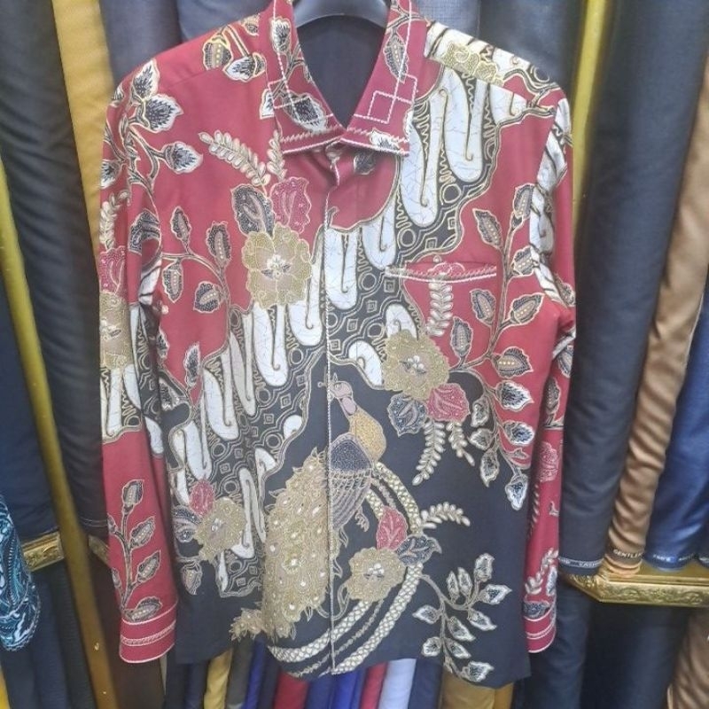 Batik Tulis Prada Lengan Panjang , Batik Tulis , Batik Prada , Prada , Batik Tailor , Tailor