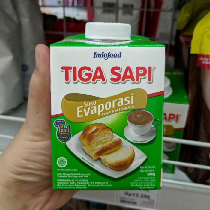 

SUSU 3 SAPI EVAPORASI / SUNBAY / MILK BARN SKM KALENG