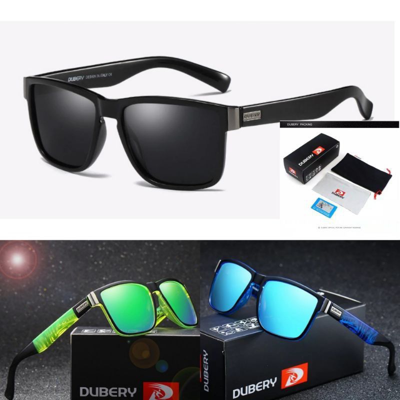 Kacamata berkendara polarized polaroid fullset Dubery