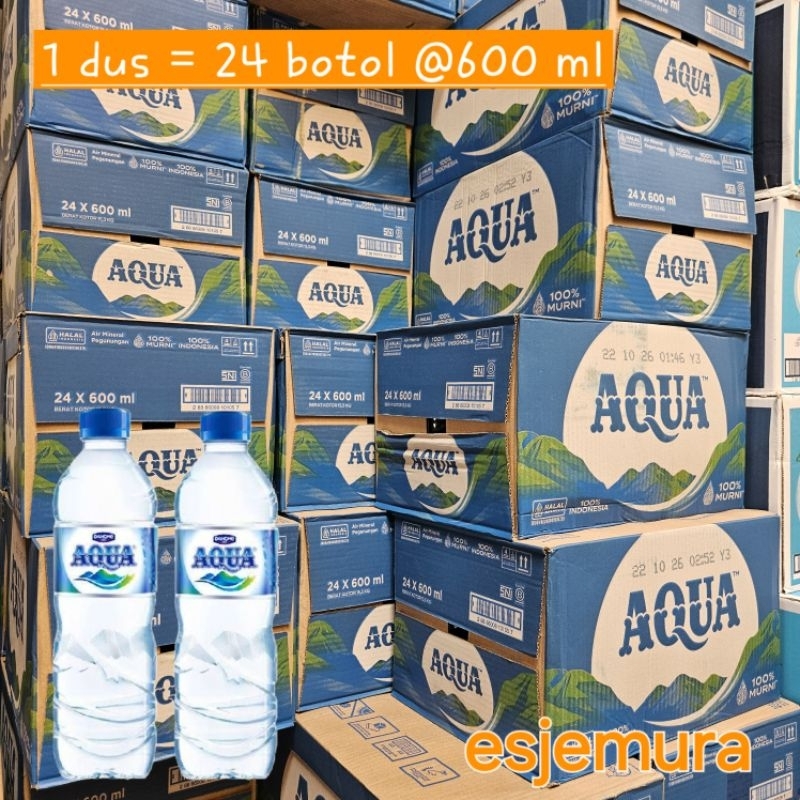 

AQUA 600 ml / Air Mineral per dus