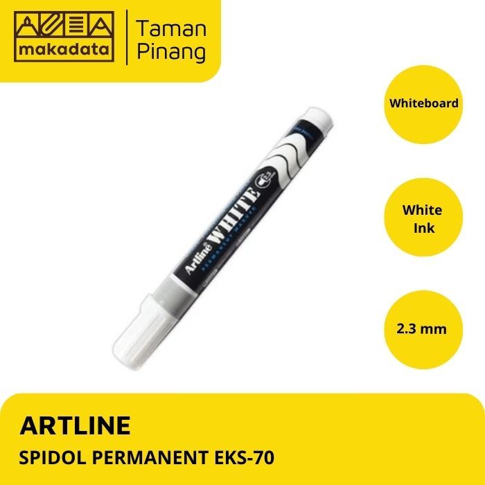 

SPIDOL PAPAN TULIS WHITEBOARD PERMANENT ARTLINE EKS-70 WHITE (1PCS) MURAH