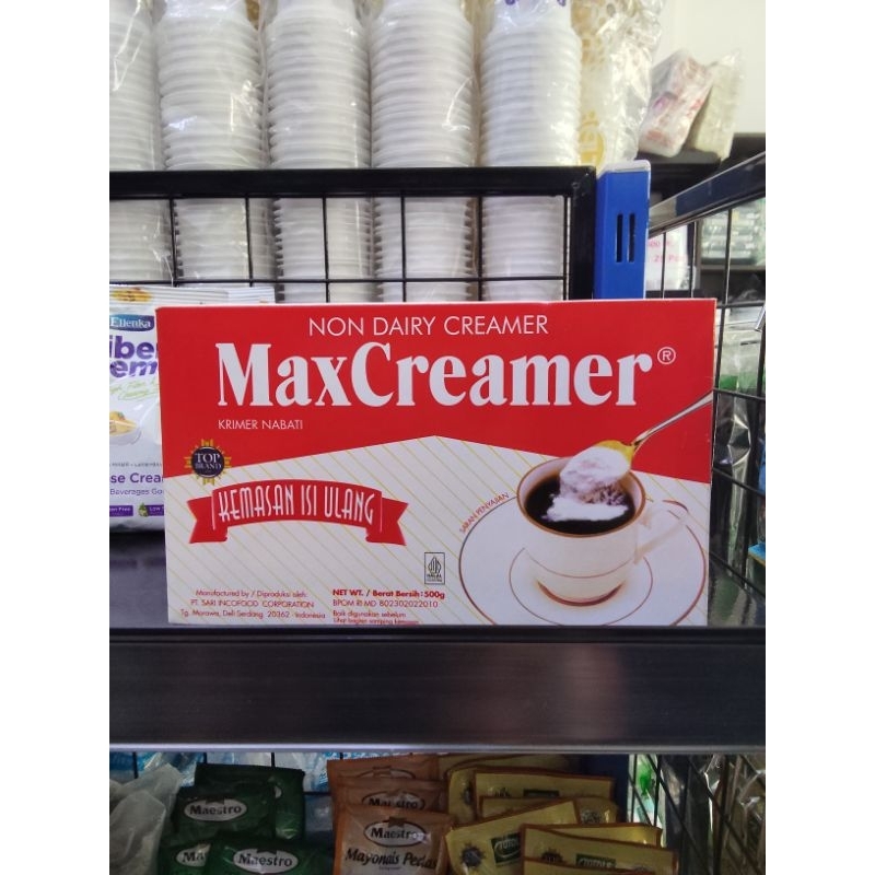 

Max Creamer 500g