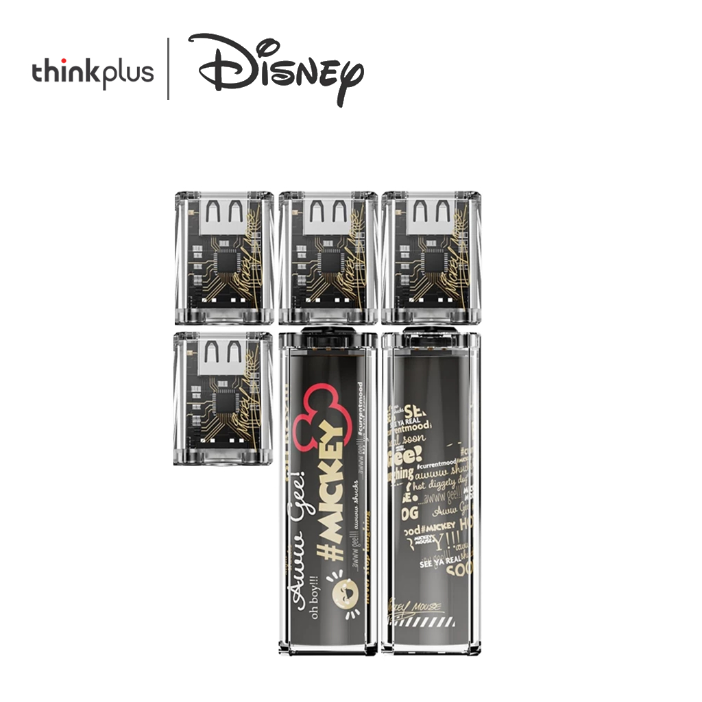 Thinkplus x Disney D01 SET Mini Power Bank Fast Charging Dual-Port Powerbank 10000mAh
