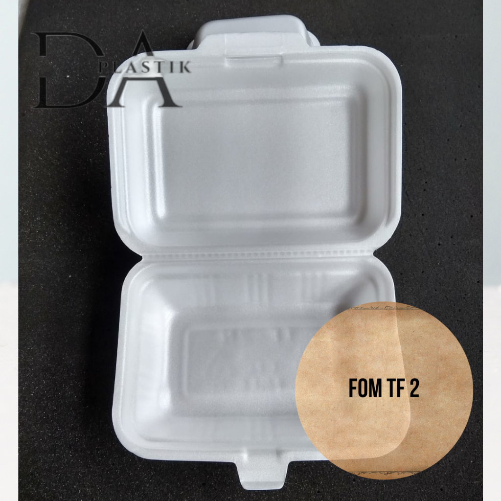 TF 2 - STEROFOAM WADAH NASI , KOTAK NASI AYAM GEPREK, KOTAK GABUS