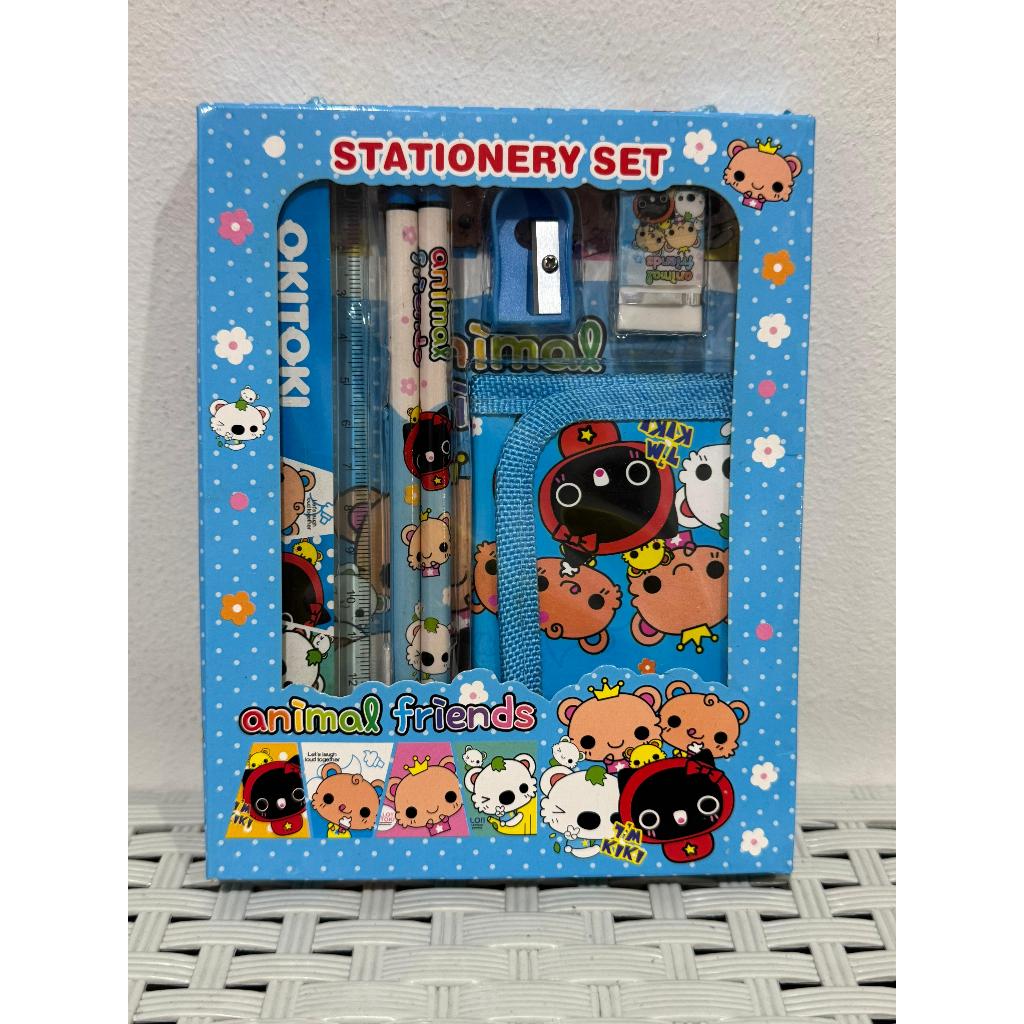 

Alat Tulis / Set Alat Tulis / Paket Alat Tulis Anak Stationery Set 6in1 (Blue)