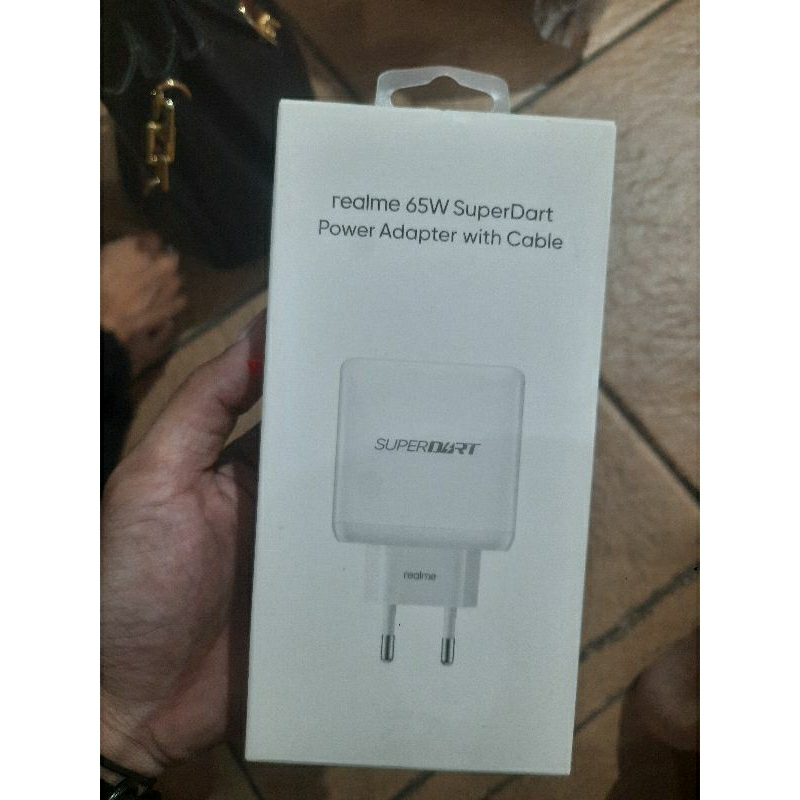miniso 🇮🇩 x realme 65watt superdart power adapter with cable