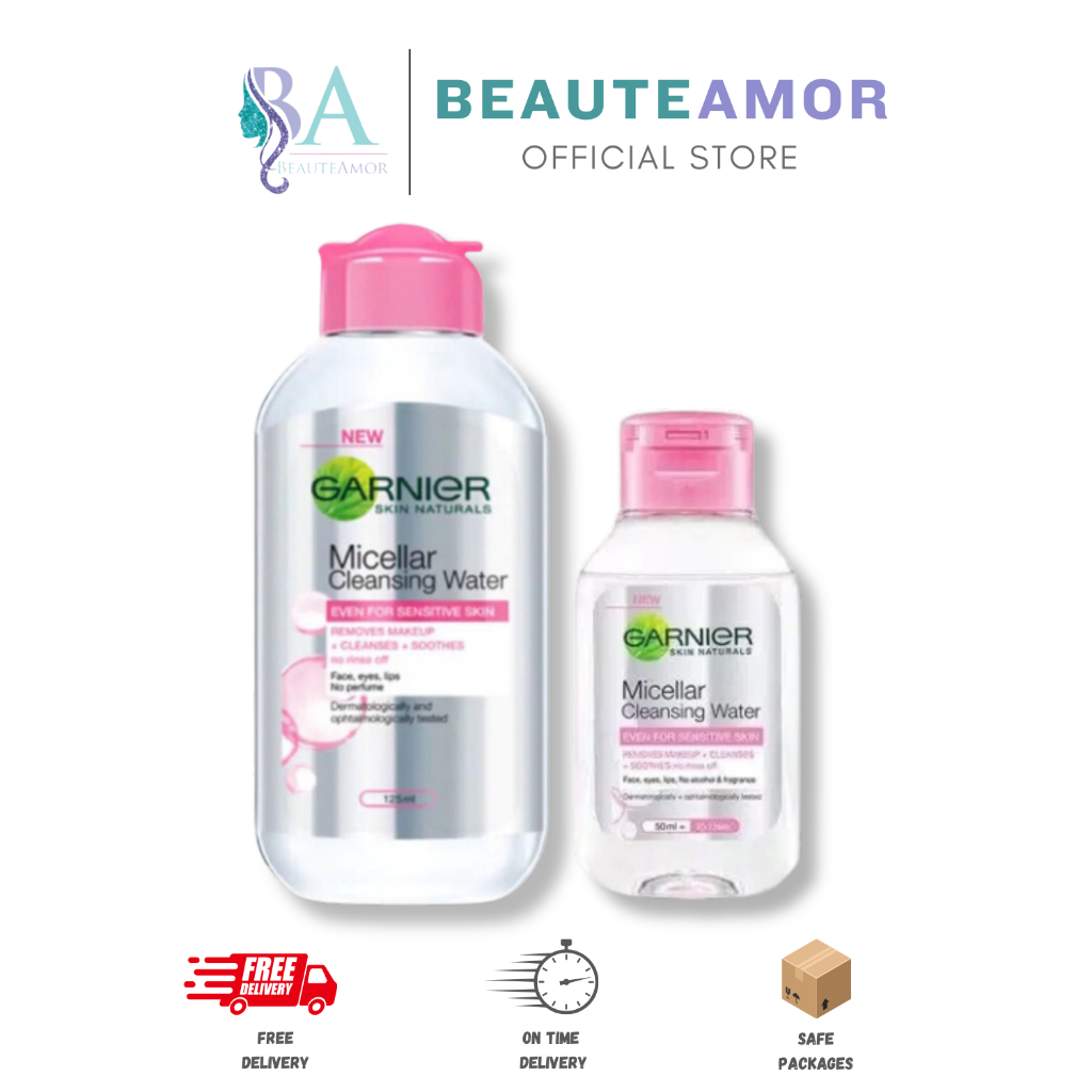 BEAUTEAMOR - Garnier Micellar Water Pink 50 ml | 125ml