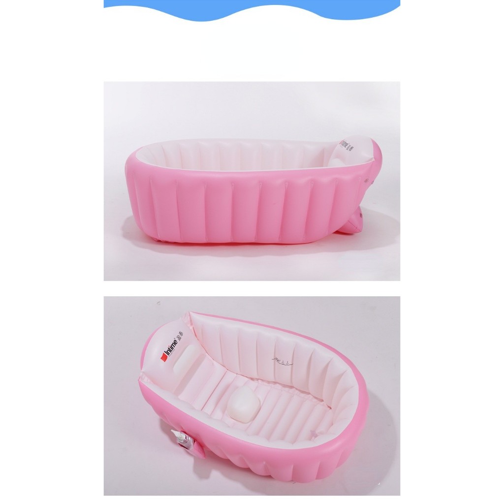 MH - TEMPAT MANDI BAYI INTIME BALON POMPA - BABY BATH TUB - BABY SET BATH