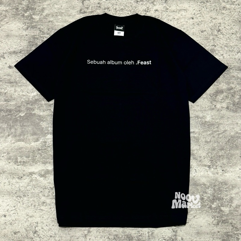 noov music merch .Feast - Momento Tshirt - Black | Official Merchandise Kaos Pria