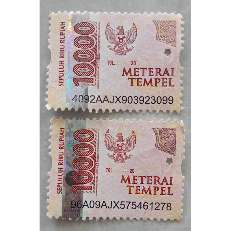 

Materai 10000 (10rb) (5pcs)