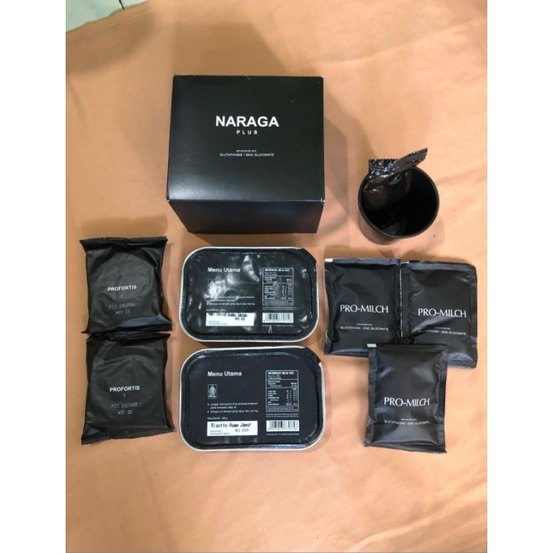 

NARAGA Plus (paket makanan tempur TNI) epx mei 2025