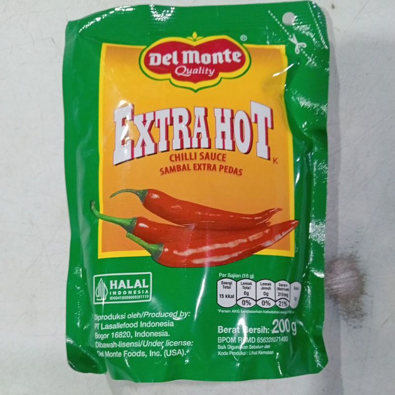 

DELMONTE EXTRA HOT 250GR