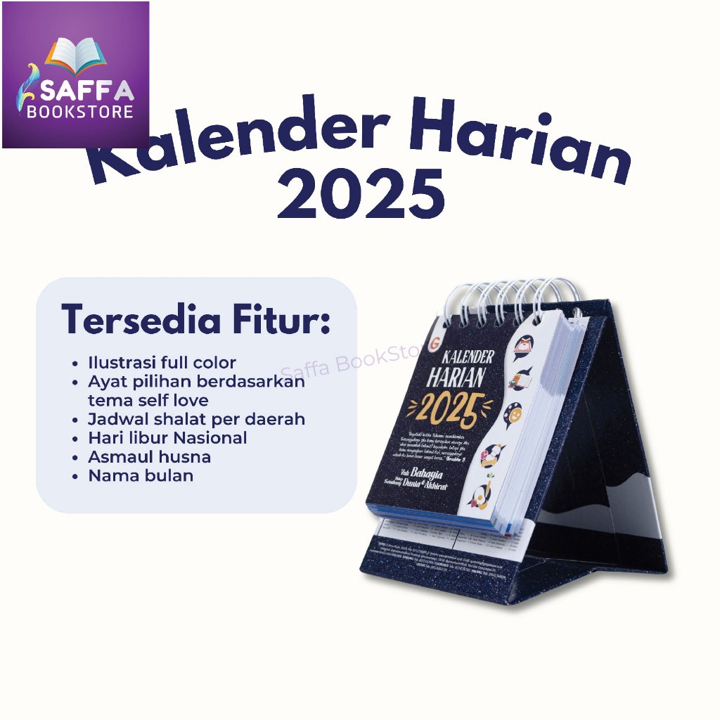 

Kalender Harian Muslim 2025 GEMA INSANI Kalender Calender 2025 Harian Muslim, Kalender Meja
