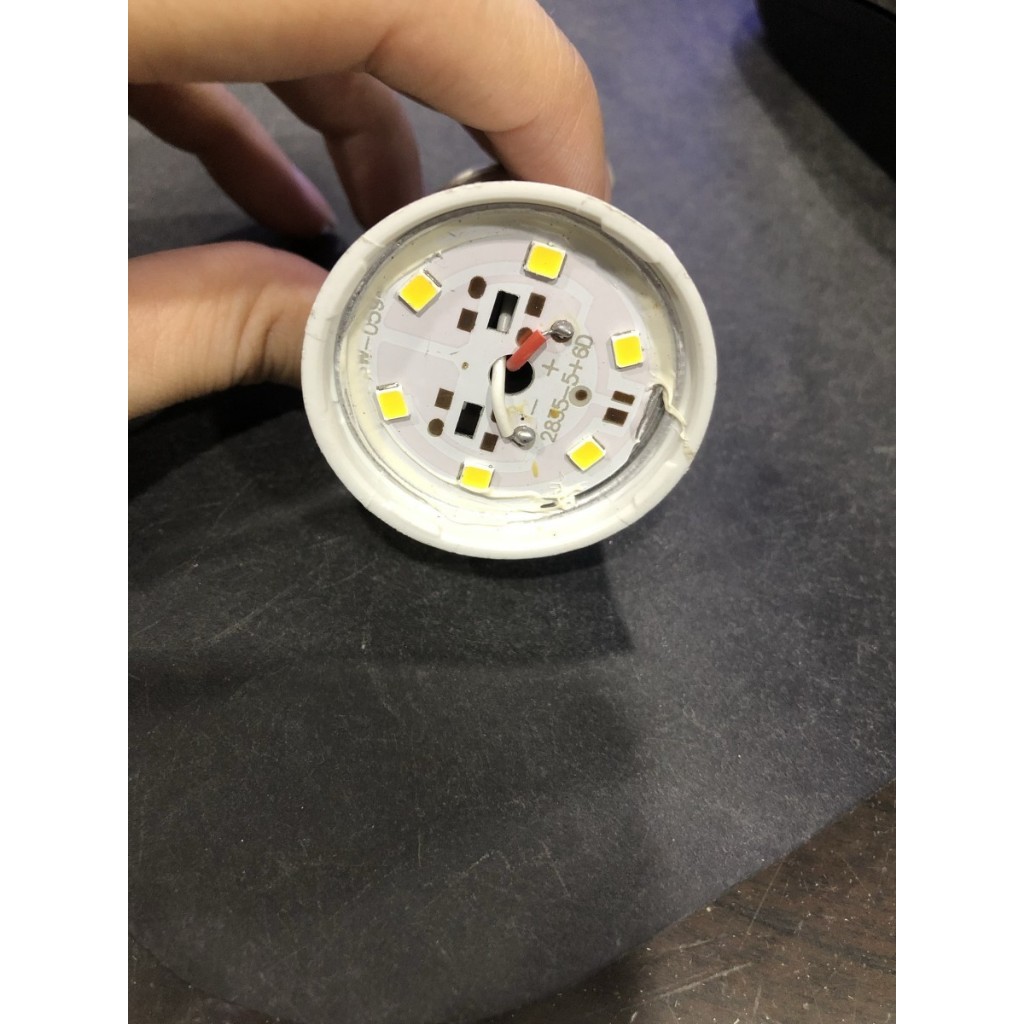 Lampu bohlam led 5 watt sorot E27 WARM WHITE KUNING PIHAR BULB