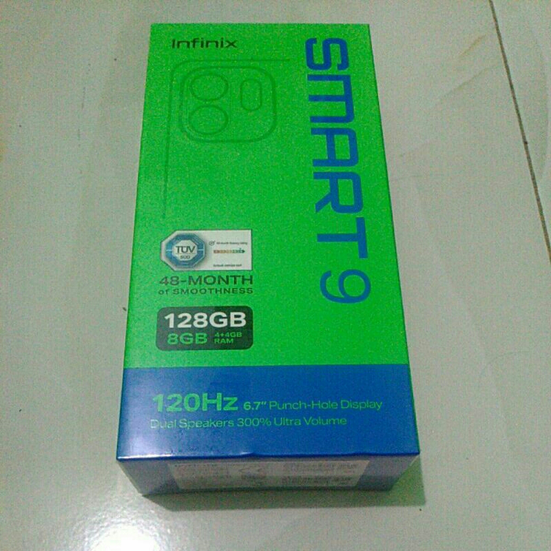 Infinix Smart 9 Ram 4/128Gb Grs Resmi Baru Ram 4Gb Internal 128Gb