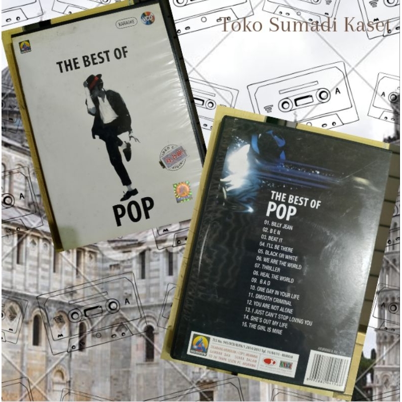 VCD vocal di populerkan Michael Jackson produksi akurama record