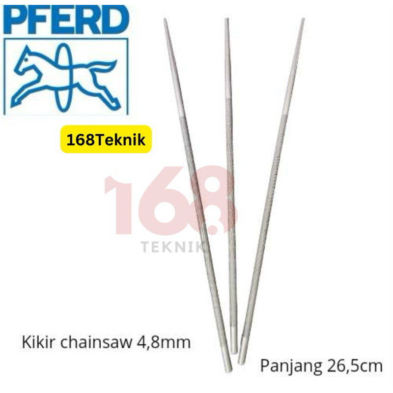 168Teknik Kikir Chainsaw 4,8mm Germany/Kikir Bulat 4,8mm/Kikir Senso 4,8mm/Kikir Rantai Chainsaw