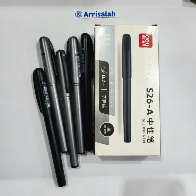 

Pulpen / Pen Deli S26-A Hitam 0.7mm
