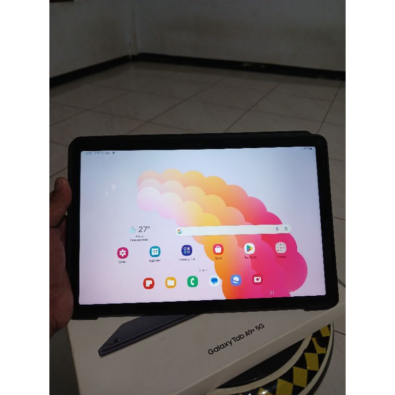 TAB SAMSUNG A9 PLUS 5G RAM 8GB INTERNAL 128GB LIKE NEW GARANSI SAMPAI MEI 2025
