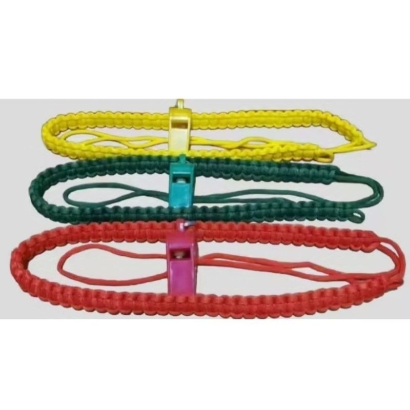 Tali tambang pramuka plus pluit SD SMP SMA