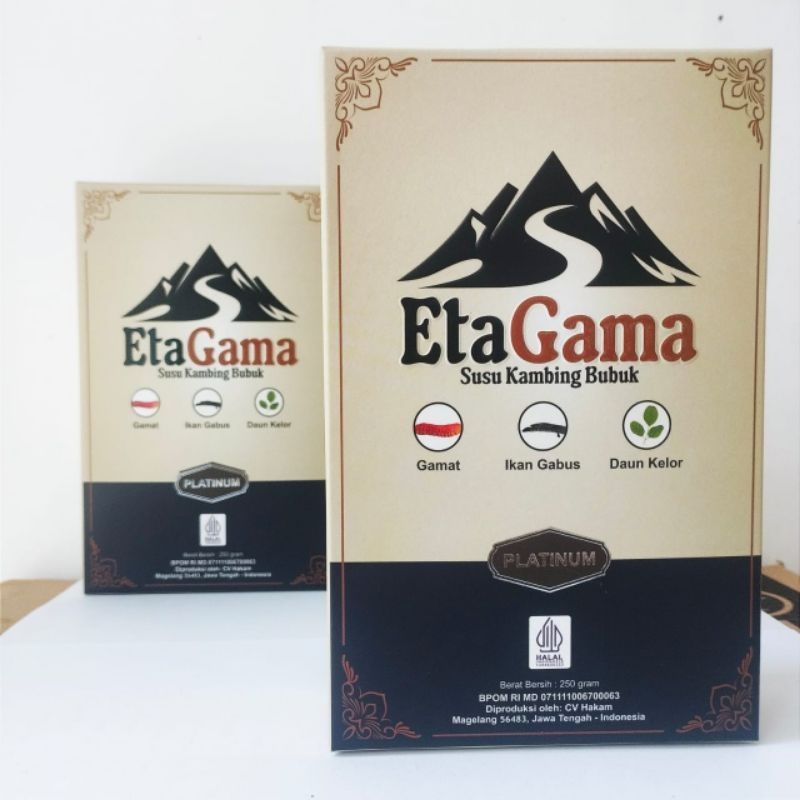 

Etagama susu kambing plus daun Kelor