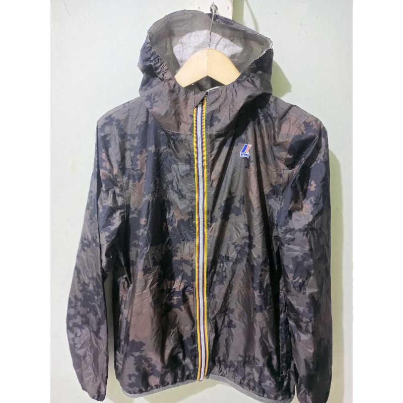 kway jacket camo