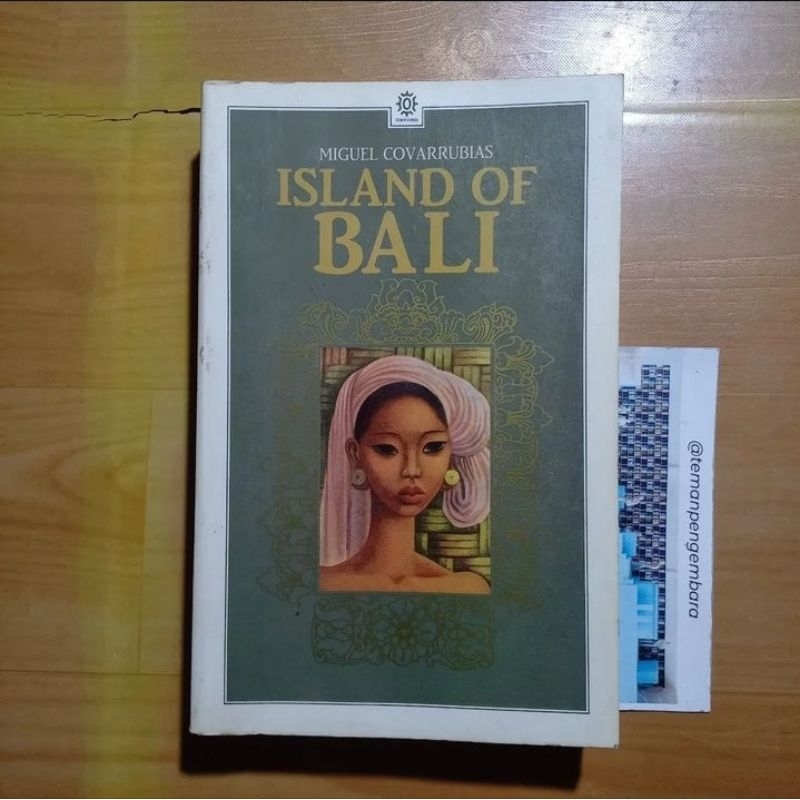 Buku LANGKA Island Of BALI Miguel Covarrubias