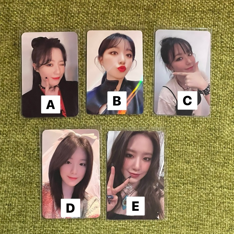 Photocard (PC) Official Yeh Shuhua (G)I-DLE GIDLE IDLE Part 2