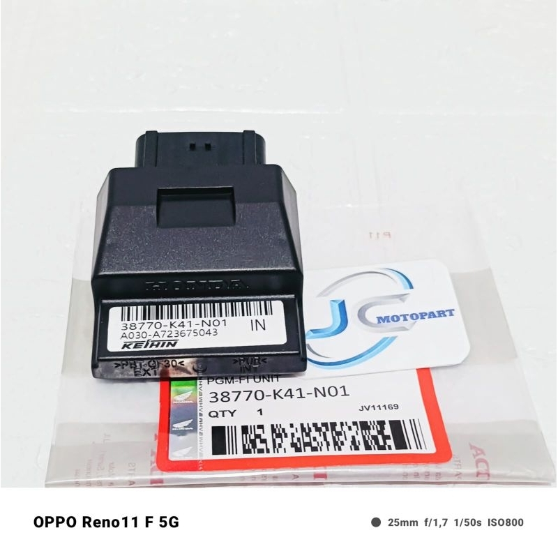 ECU ECM K41 UNTUK MOTOR HONDA SUPRA X 125 FI,BLADE FI