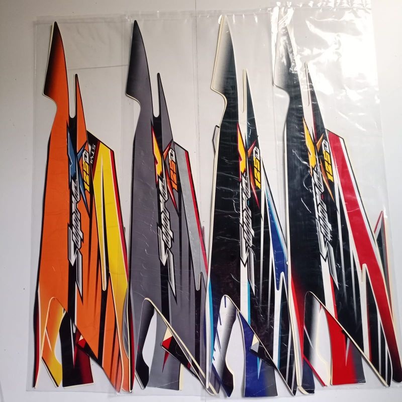 Stiker Striping Sticker Motor Honda Supra x 125 D 2005 List Les Body Motor Honda Supra x 125 D 2005