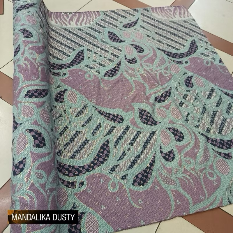 BAHAN BATIK METERAN PRINTING BATIK KATUN HALUS KAIN BATIK METERAN