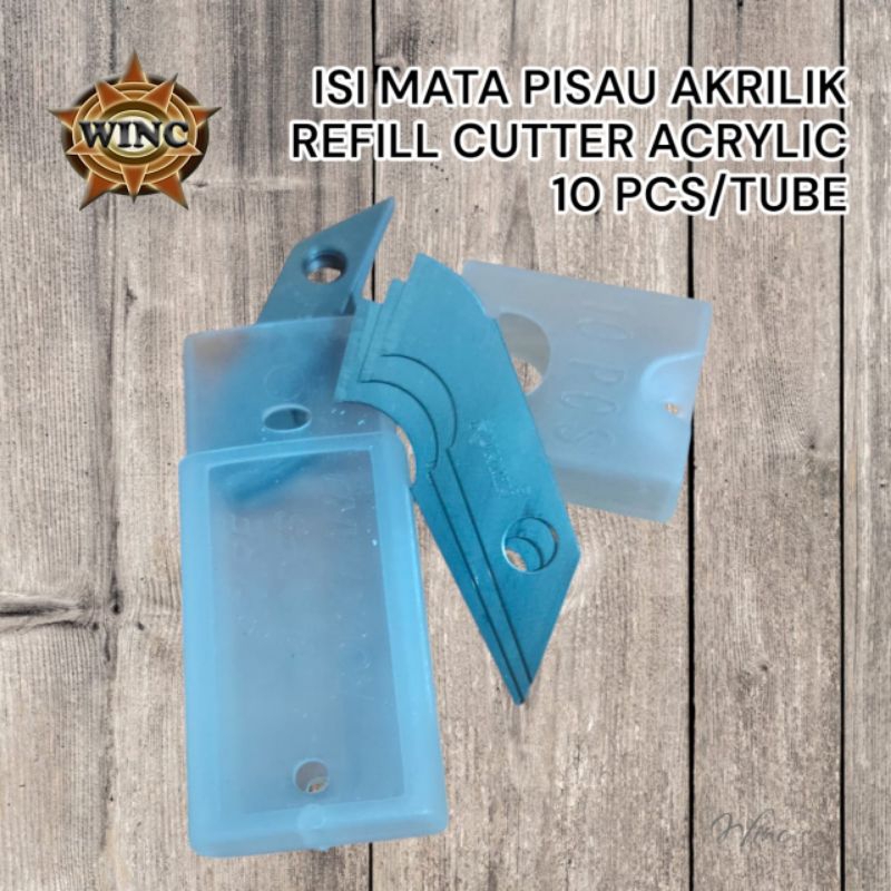 

Refill Cutter Acrylic Isi Mata Pisau Akrilik 10pcs/tube
