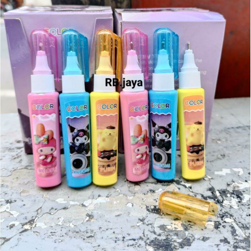 

tip ex kuromi correction fluid cairan koreksi penghapus cair