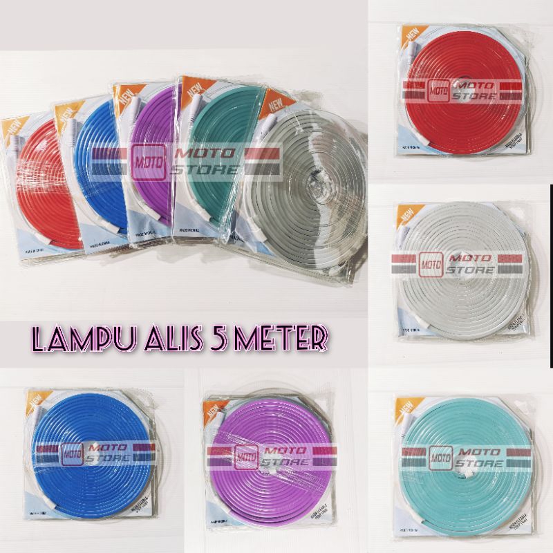 LAMPU ALIS FLEKSIBEL NEON DIAM 5 METER