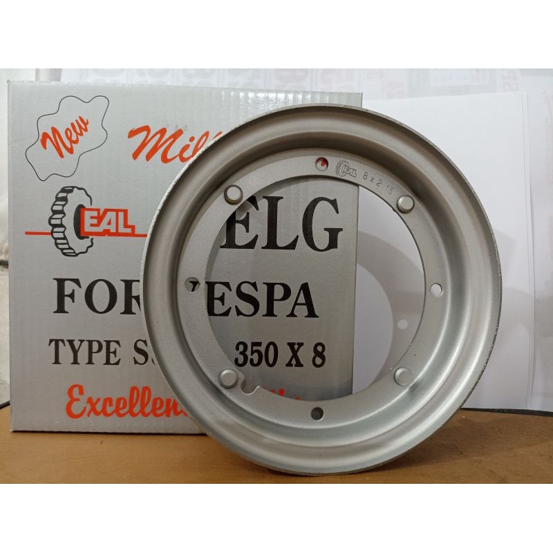 Velg Vespa 350 x 8 super / 350 x 10 sprint/PX / 350 x 8/10 racing
