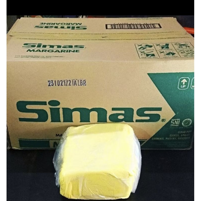 

500gr Simas margarine mentega timbang