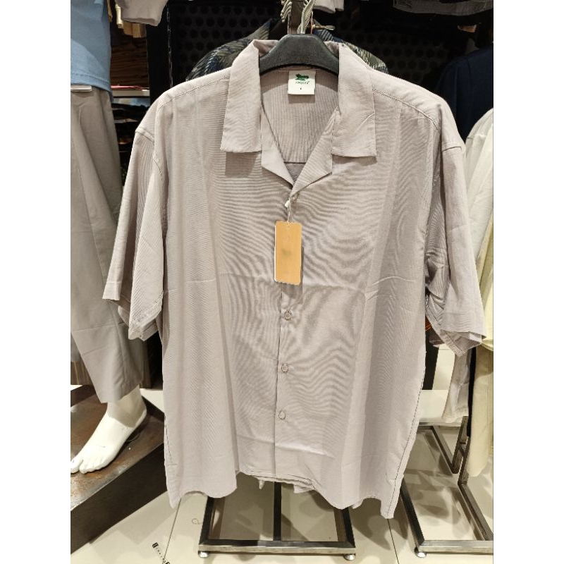 kemeja lengan pendek walrus bahan adem