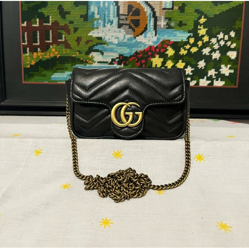 Tas Selempang Gucci Marmont Mini - Original Authentic