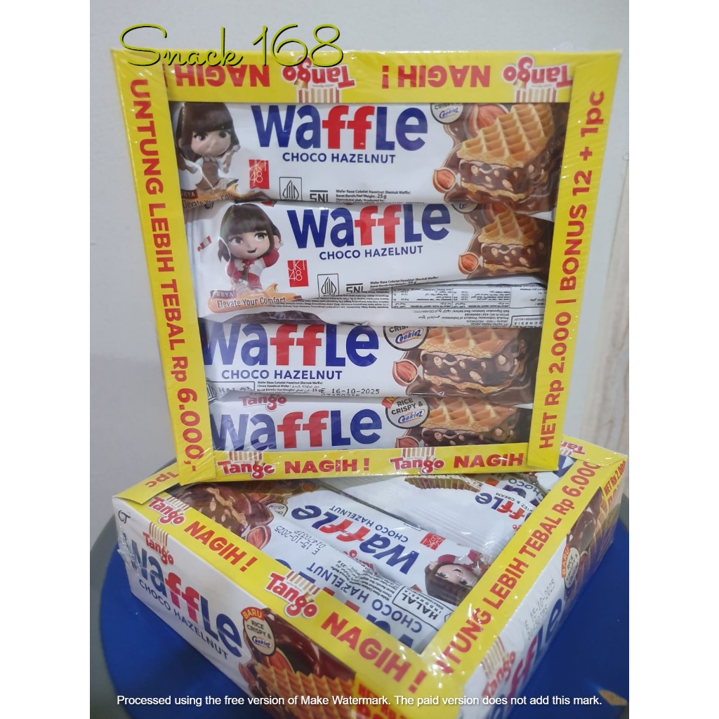 

Tango Waffle Choco Hazelnut 1box 12pcs