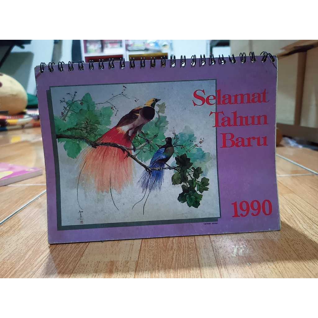 

Koleksi Langka Jadul Lawas Kalender tahun 1990 Kalender Meja Dewasa