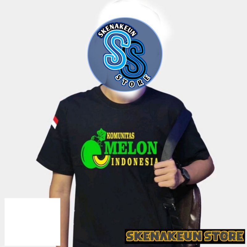 BAJU PETANI MELON INDONESIA KAOS PETANI MELON PRIA WANITA [ BAHAN BERKUALITAS]