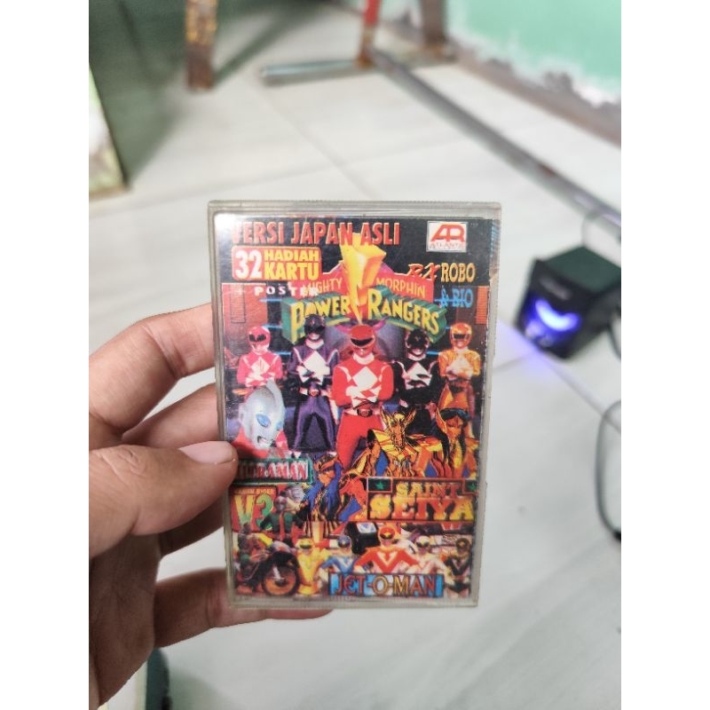 Jual Kaset Sountrack Film Ultraman, Power Ranger